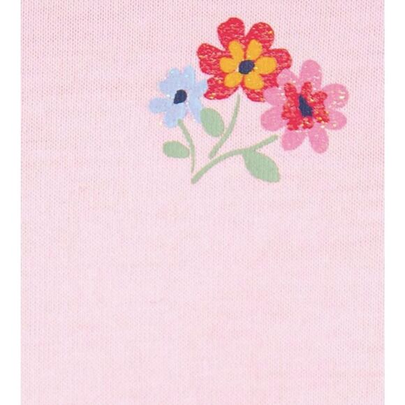 Girls Toddler Puffer Jacket 3-piece Set Pants Floral Hooded NWT Little Me - Picture 5 of 12